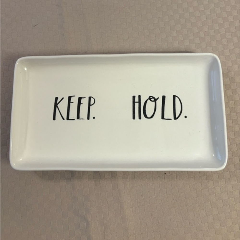 Rae Dunn Keep Hold Vanity Tray Jewelry Holder Replacement Piece